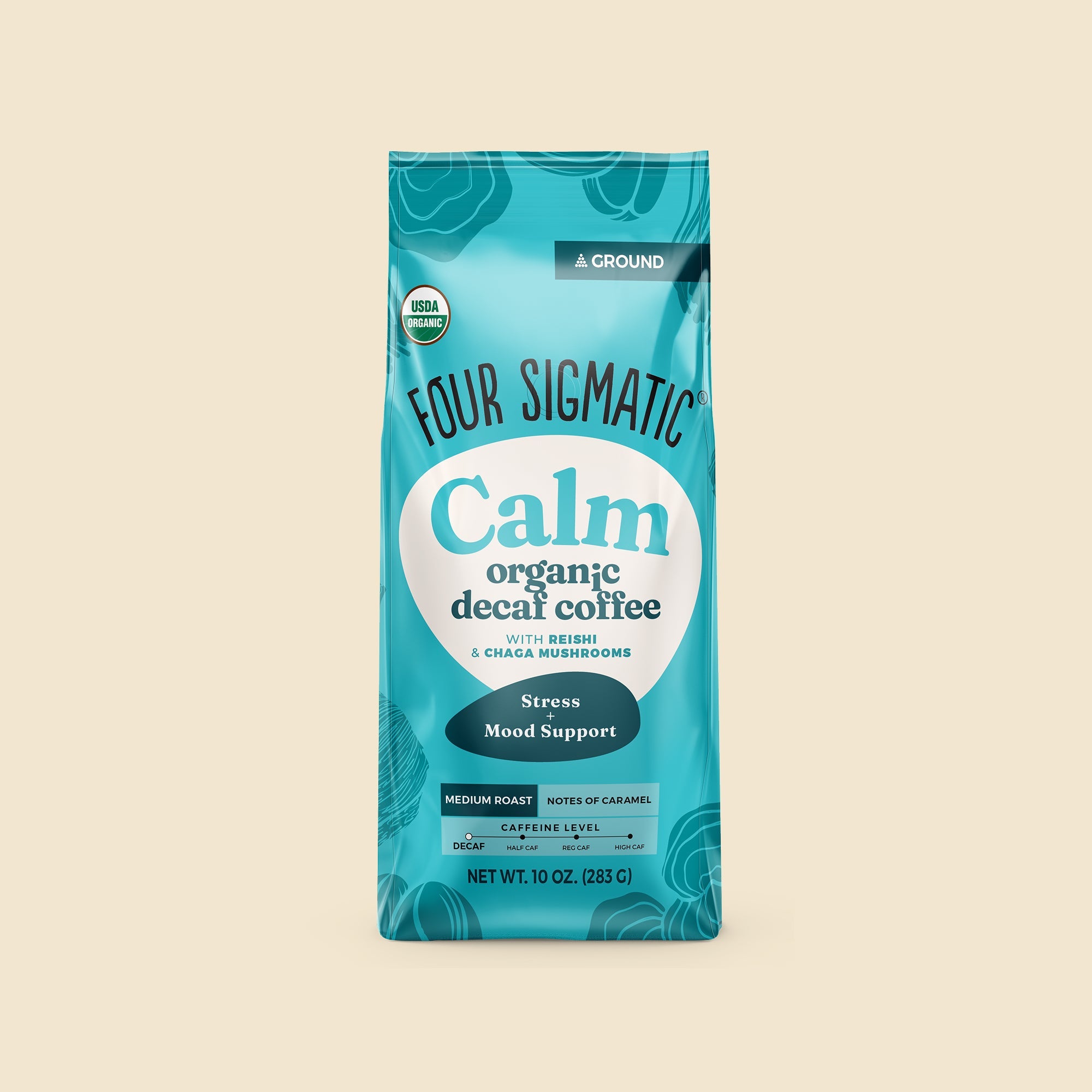 Calm Decaf Ground Coffee - Medium