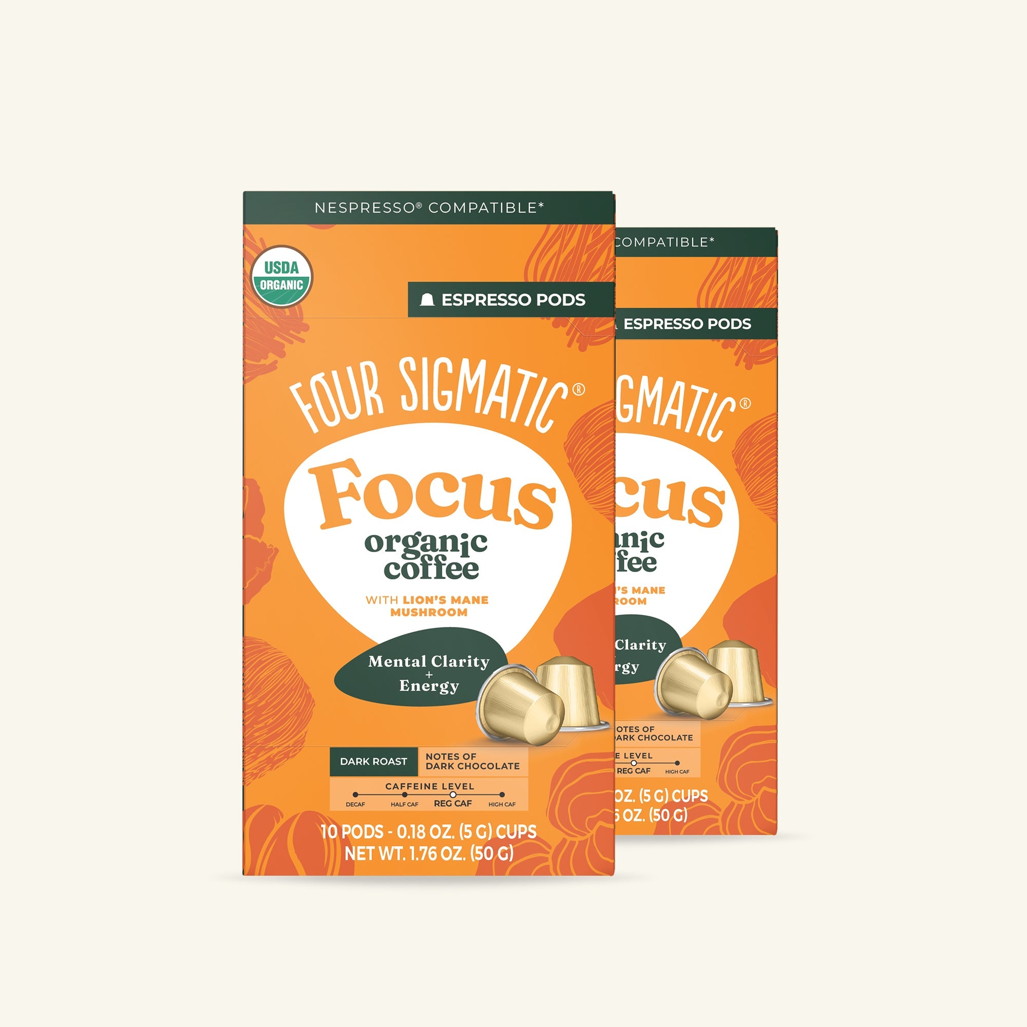 Focus Dark Roast Espresso Pods (10ct)