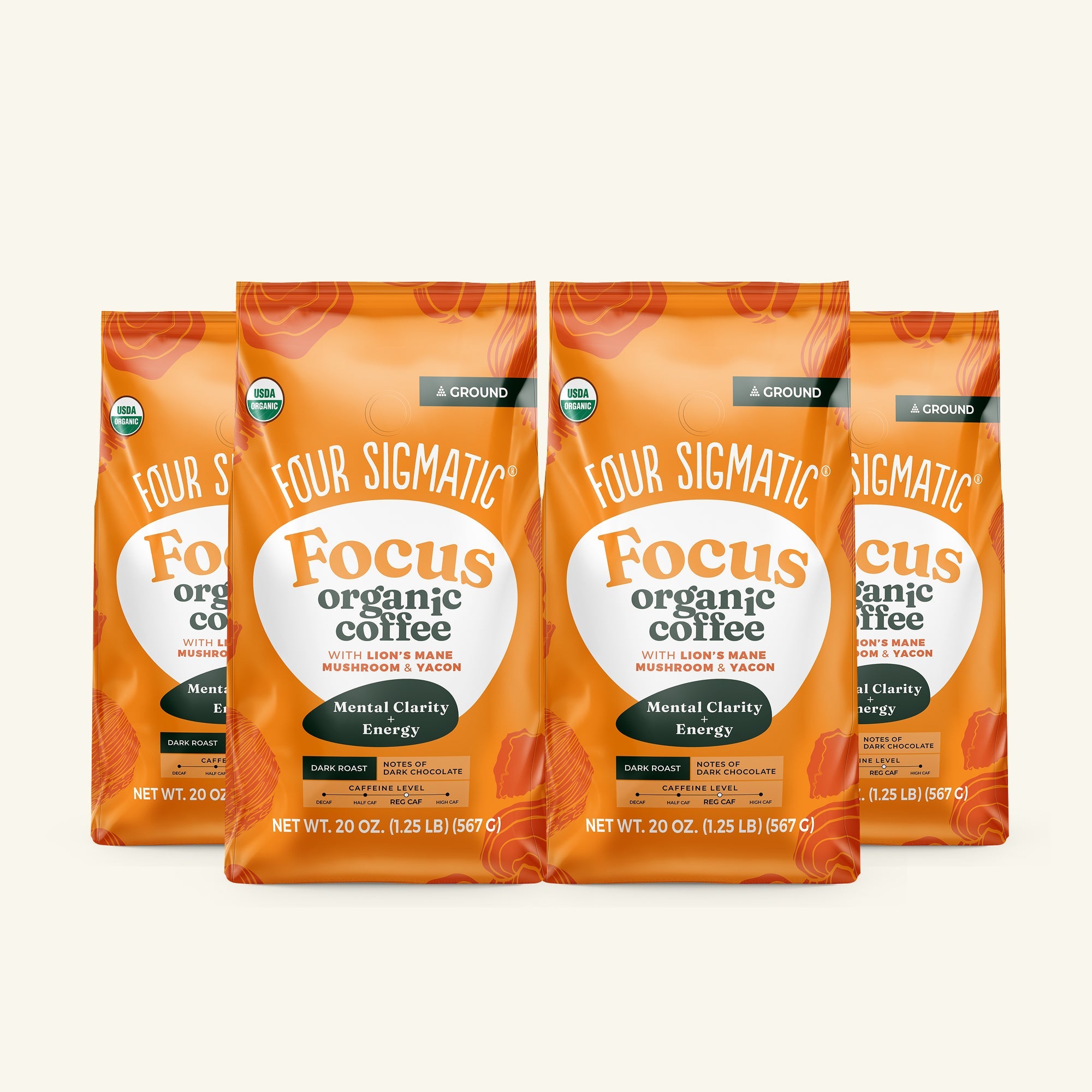 Focus Ground Coffee - Dark (20oz)
