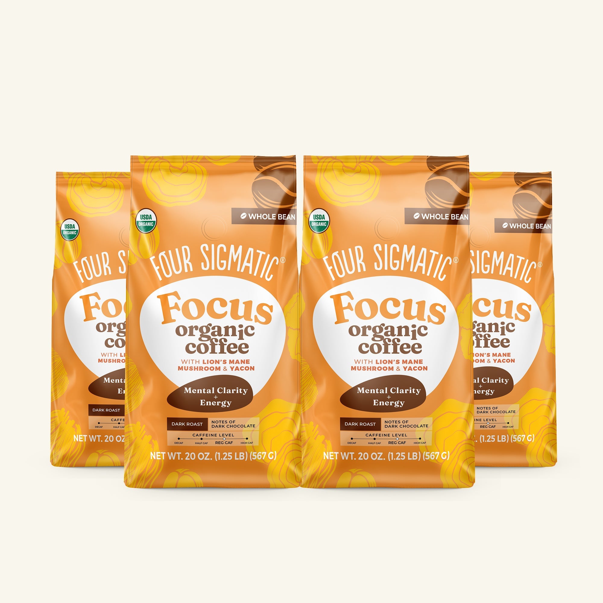 Focus Whole Bean Coffee - Dark (20oz)