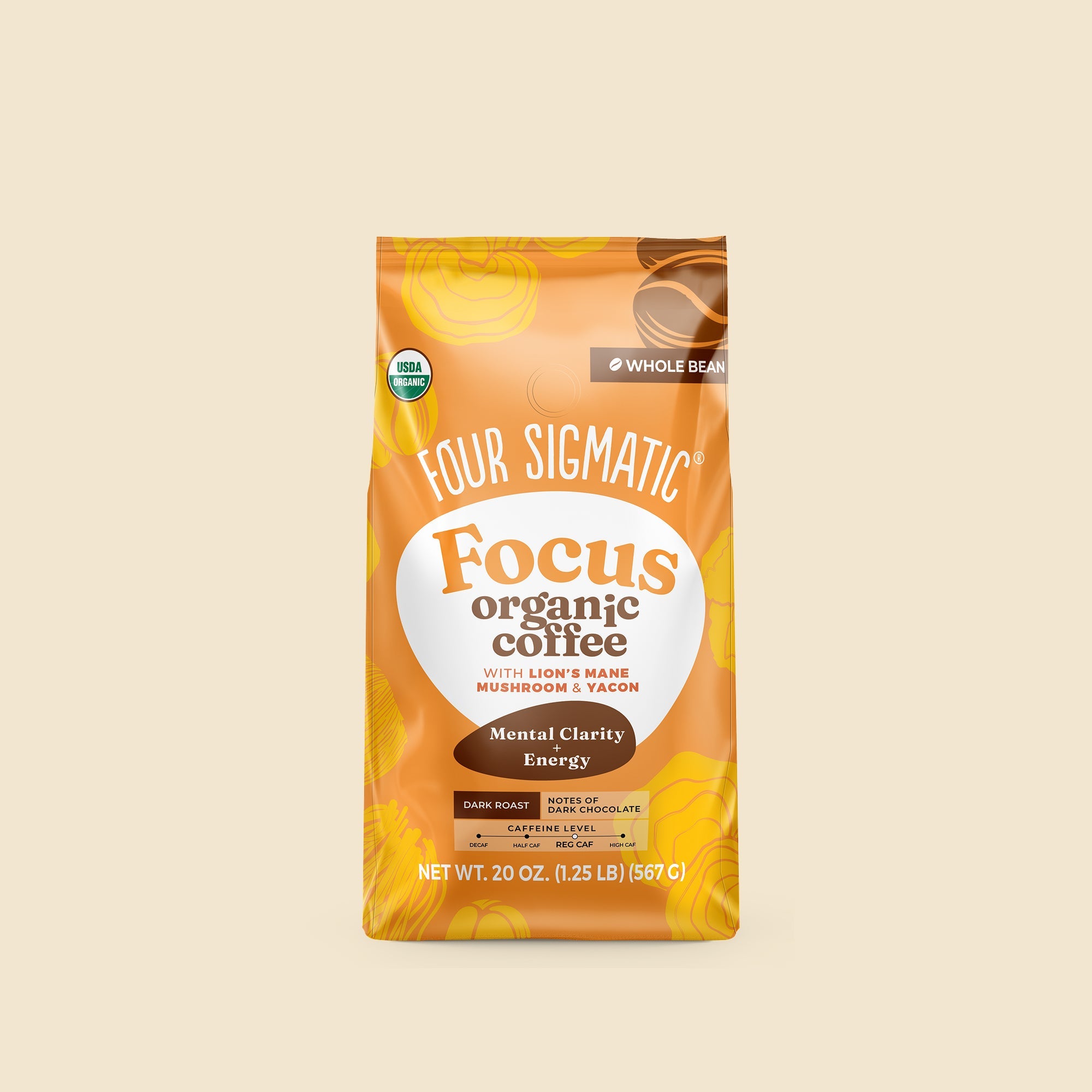 Focus Whole Bean Coffee - Dark (20oz)