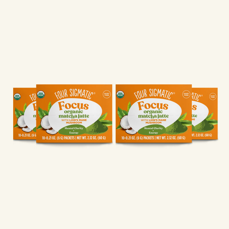 Focus Matcha Latte, Packets